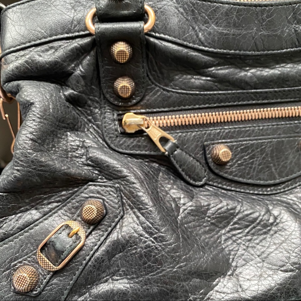 Balenciaga Giant 12 Rose Gold Motorcycle First Bag - Picture 8 of 8